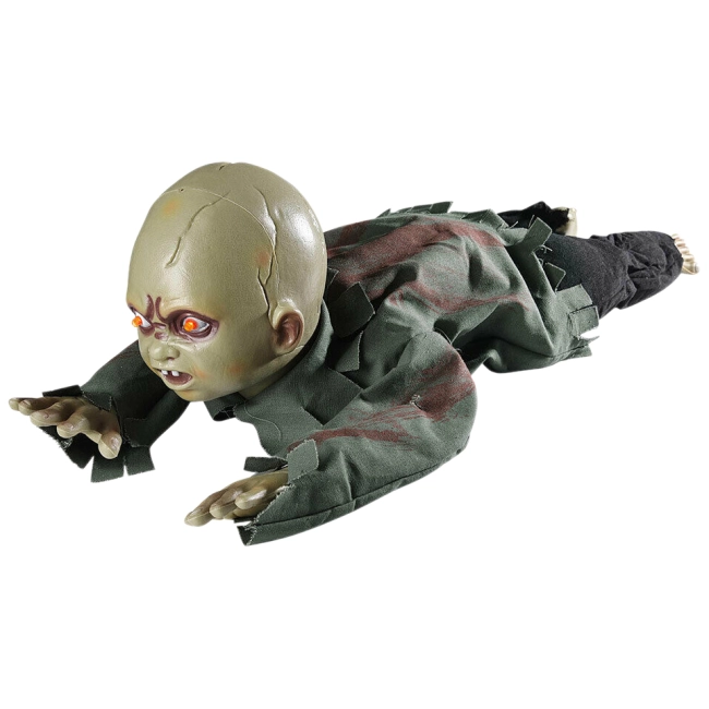 Ползающий ребенок-зомби