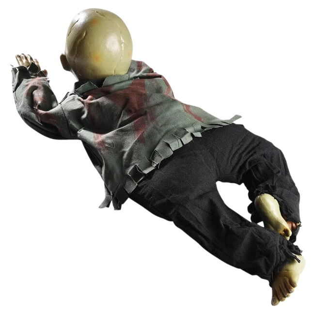 Ползающая кукла-зомби