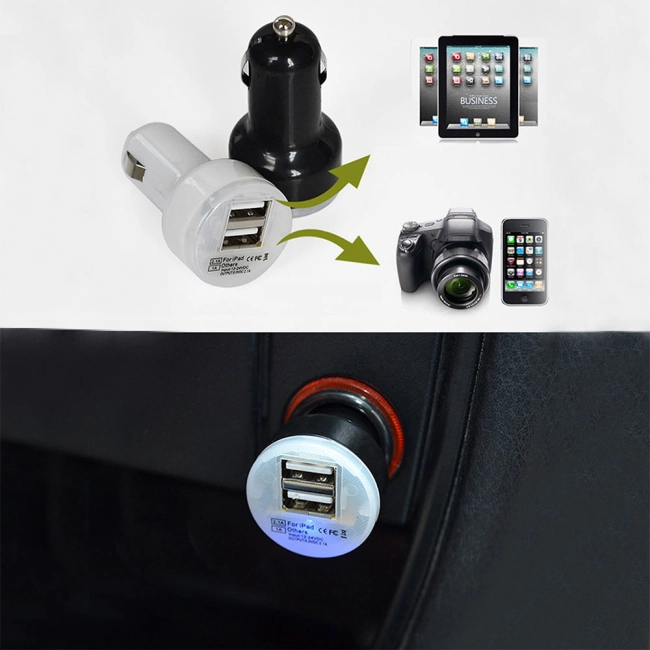 Автомобільний зарядний пристрій USB 2 ампера