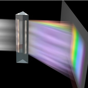 скляна трикутна призма