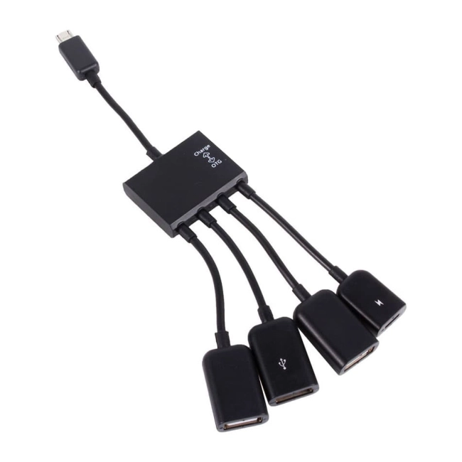 micro USB OTG hub