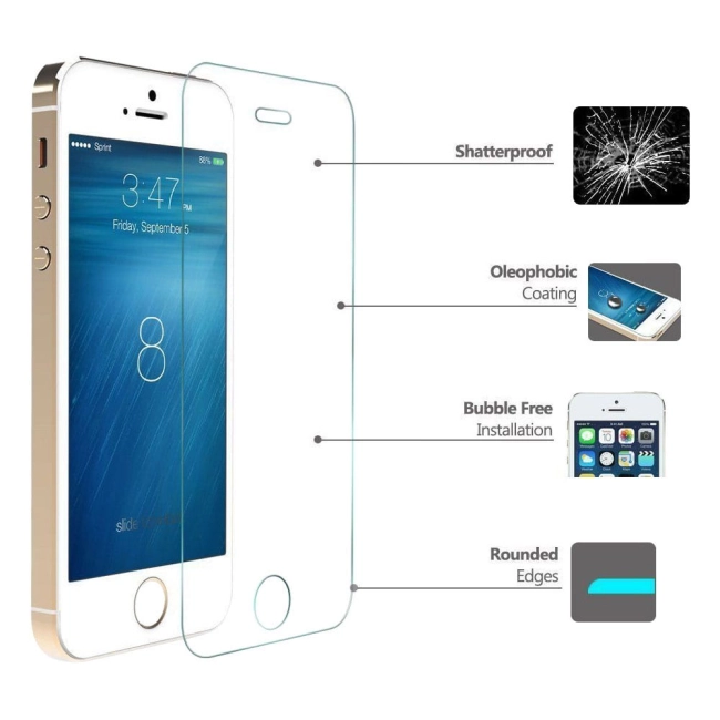 защитное стекло для айфона 5