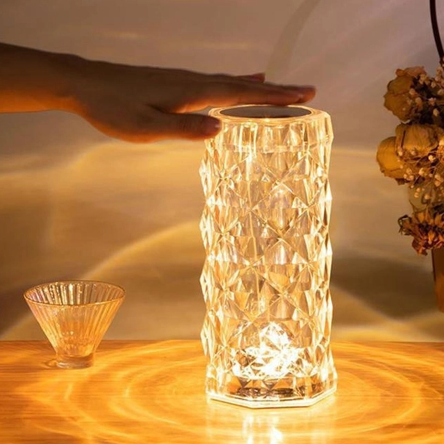 Ночник в виде кристалла