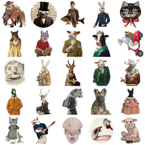 Стікери люди тварини