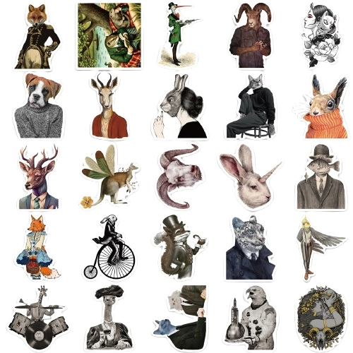 Набір наклейок з 50 шт