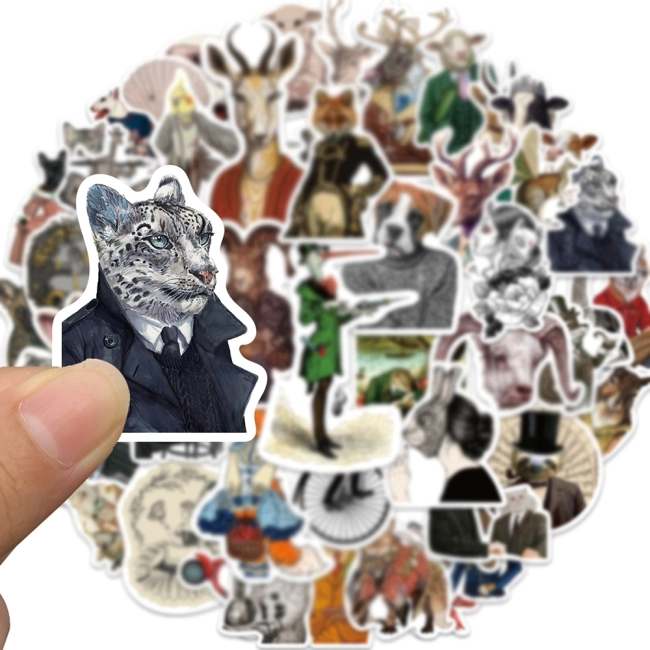 Стікерпак люди тварини