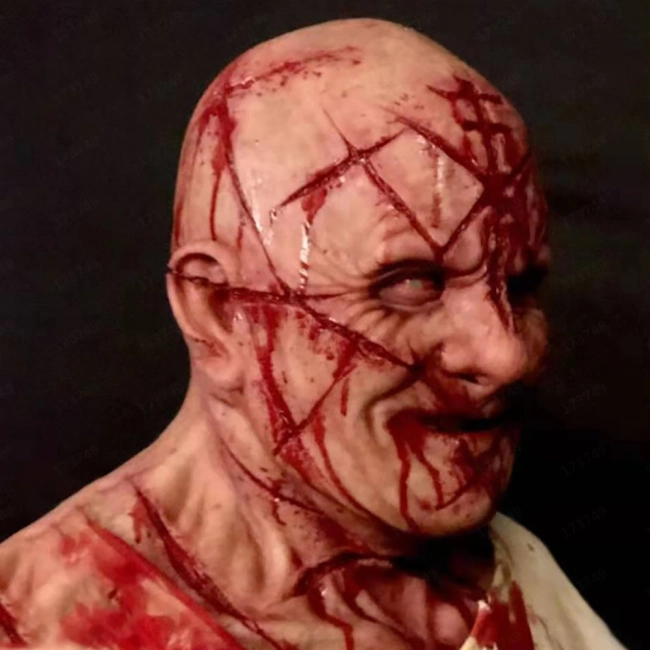 маска обличчя зі шрамами