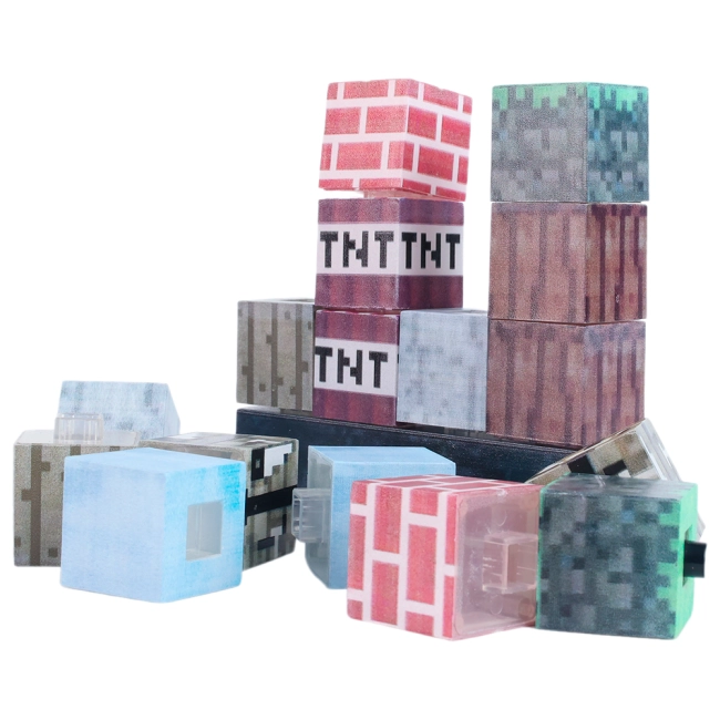 Светильник Minecraft блок