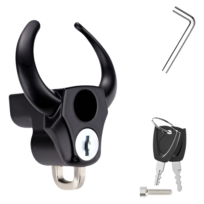 Замок на шолом мотоцикла