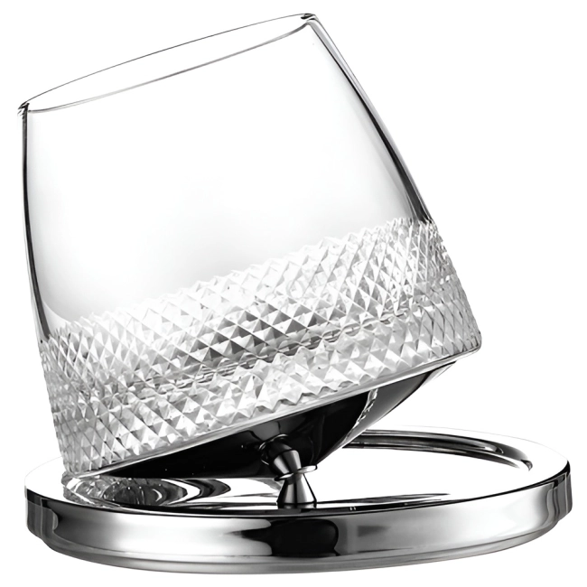 Стакан для виски на подставке