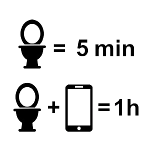 Наклейка для кришки унітазу