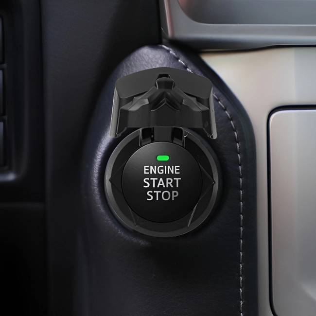 Защита кнопки запуска автомобиля