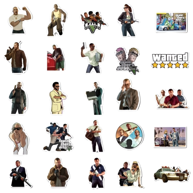 Стікери GTA