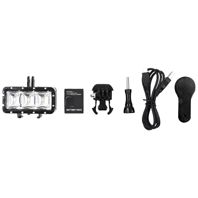 дайвинг фонарь на GoPro