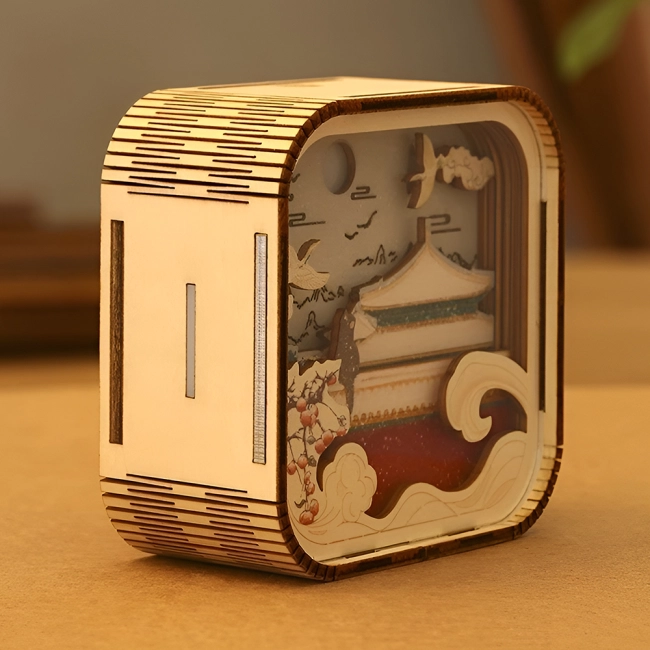 лампа в японському стилі