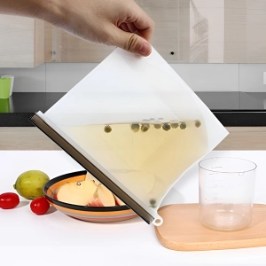 Силіконовий пакет для зберігання продуктів Силіконовий пакет для зберігання продуктів