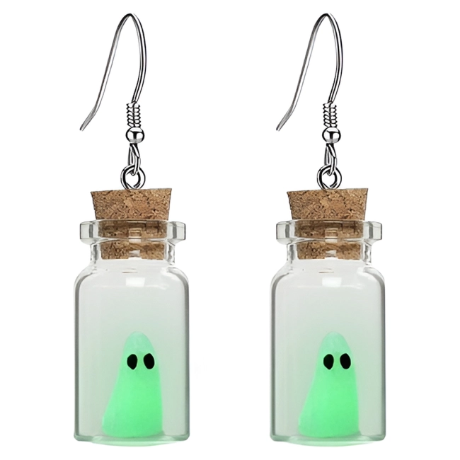 Сережки светящиеся в темноте