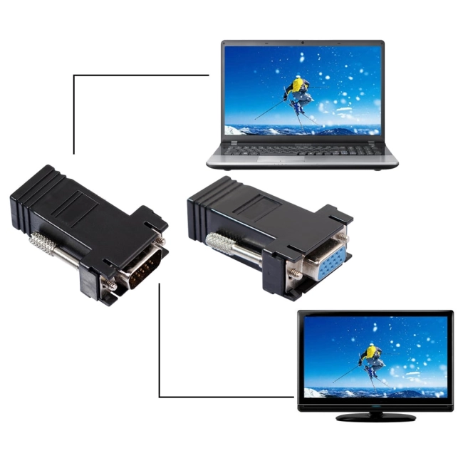 vga подовжувач по rj45