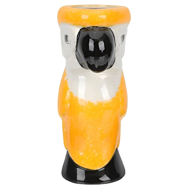 Стакан с попугаем