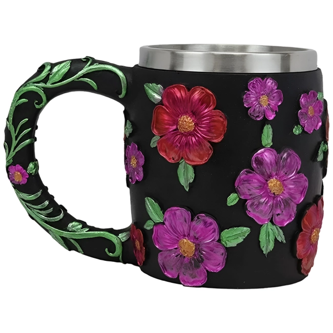 кружка з 3d черепом