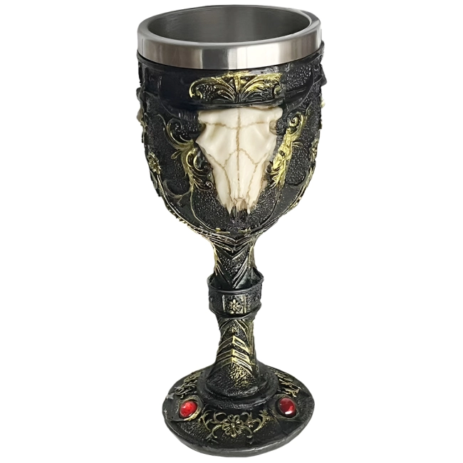 бокал-череп