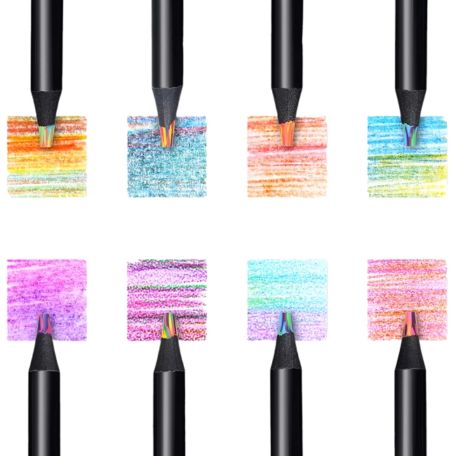 олівці з багатобарвним грифелем