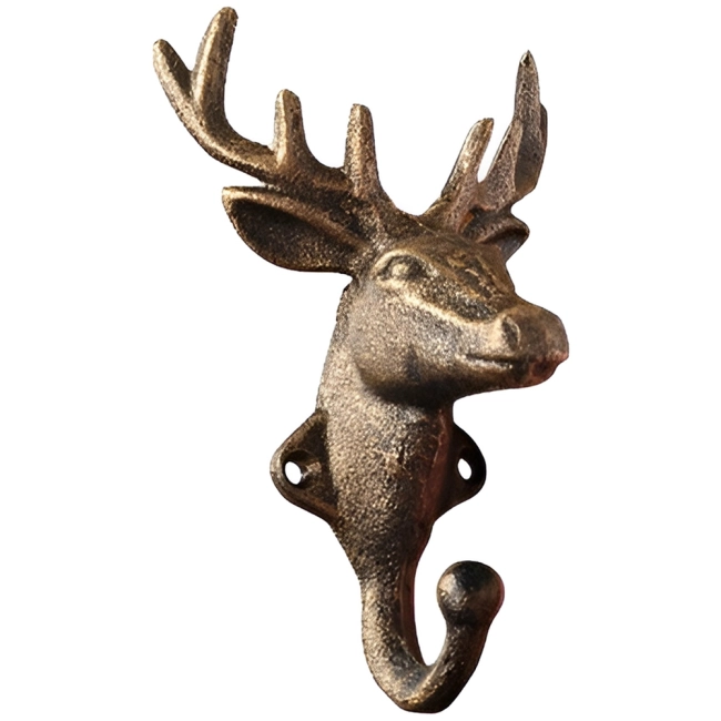 Крючок в виде оленя