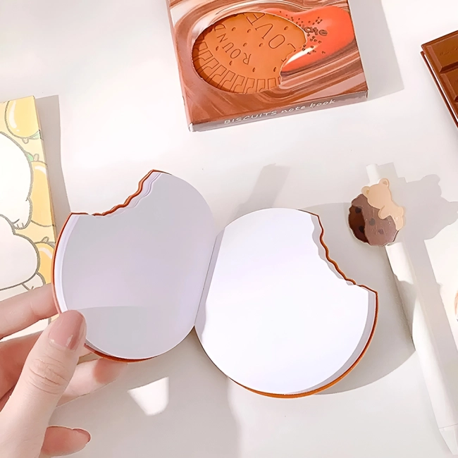 блокнот в виде печеньки