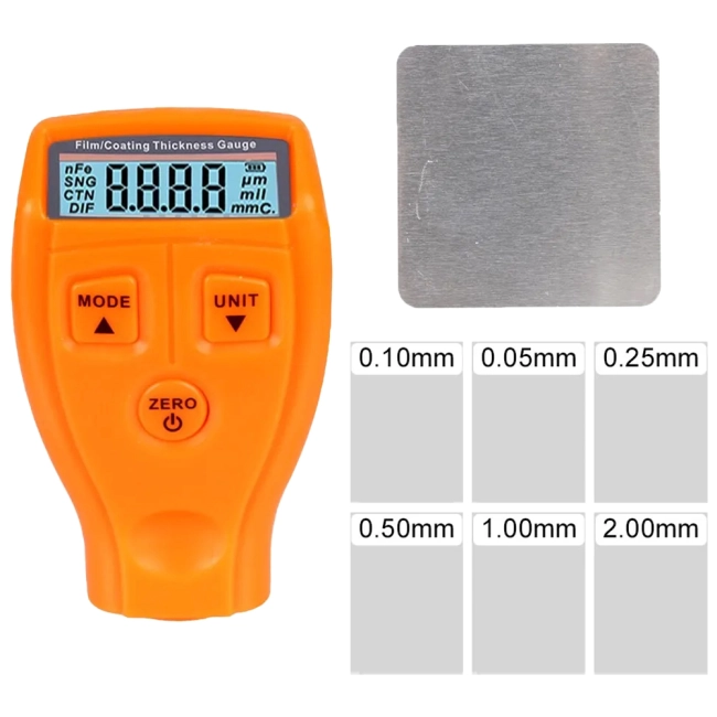 толщиномер краски на машине