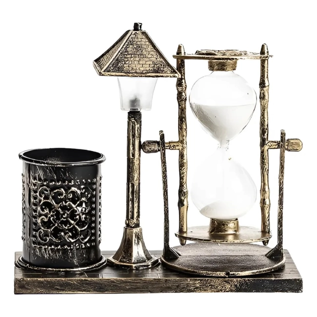 Пісочний годинник з ліхтариком
