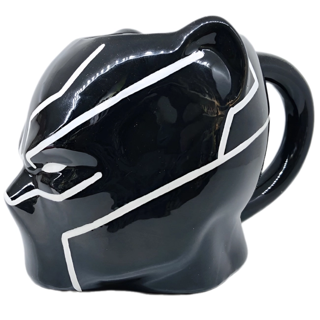 кружка з чорною пантерою