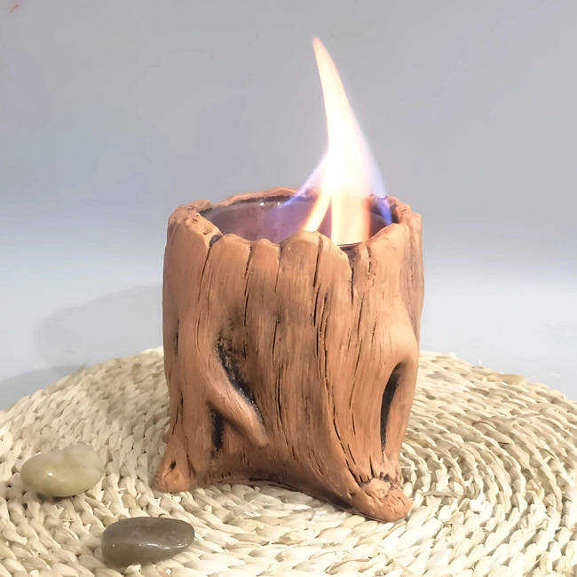 мини камин на стол