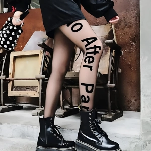 колготки с текстом