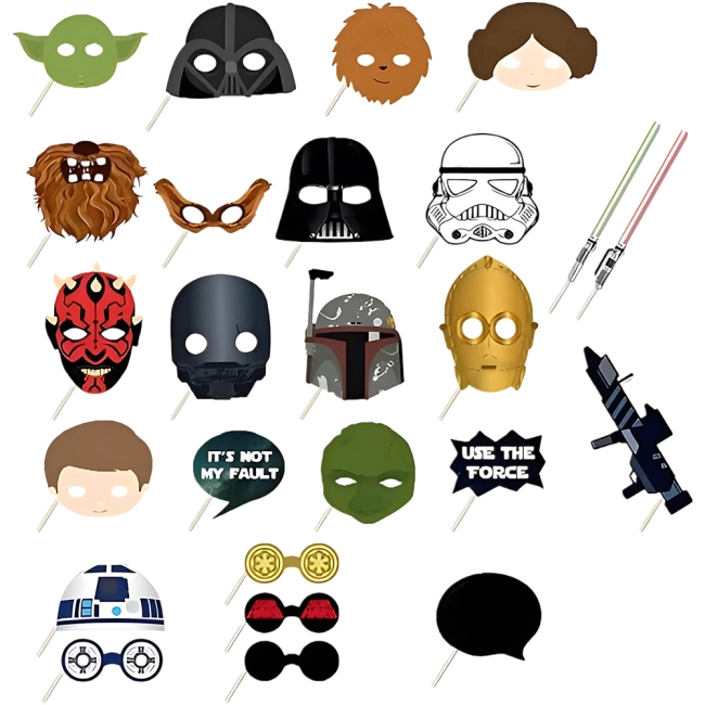 Фото реквізити з паличками