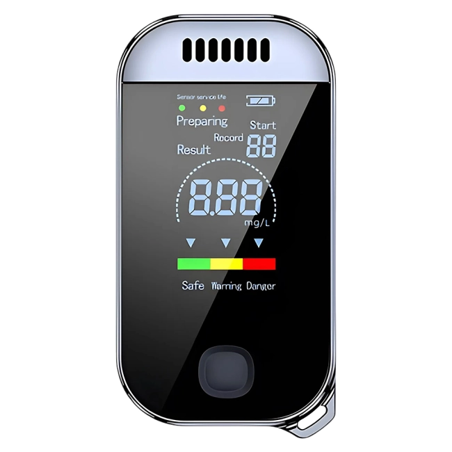 Алкотестер з екраном