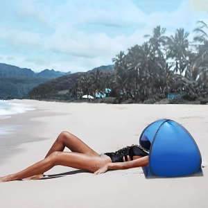 Пляжний намет від сонця на голову Пляжний намет від сонця