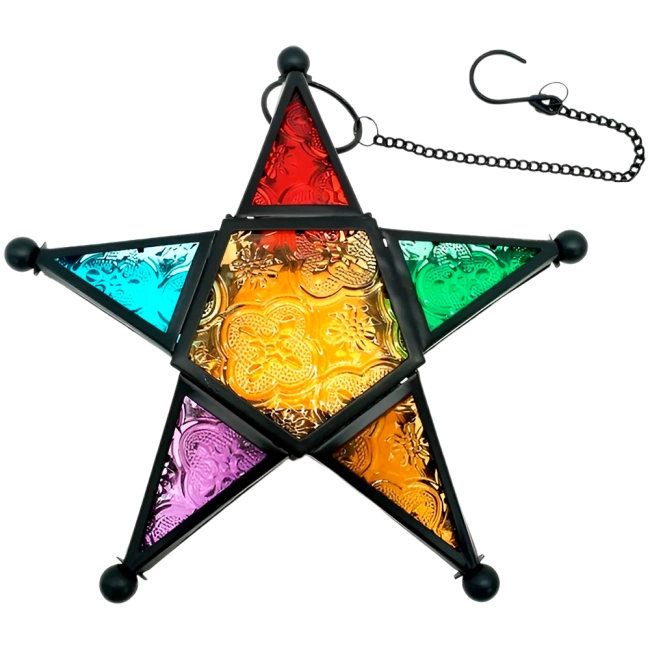 свічник у вигляді зірки