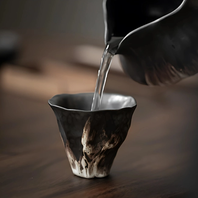 чашка в японском стиле