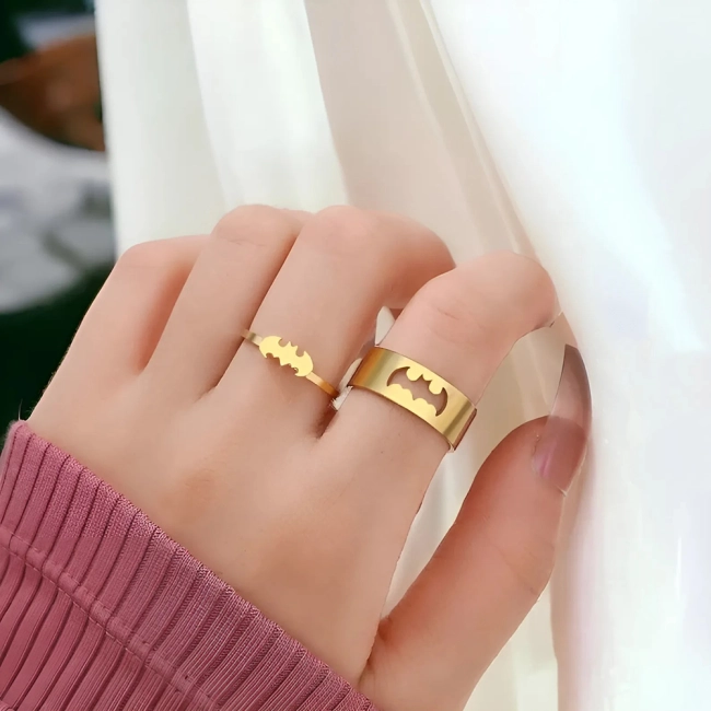 Парні кільця бетмен,