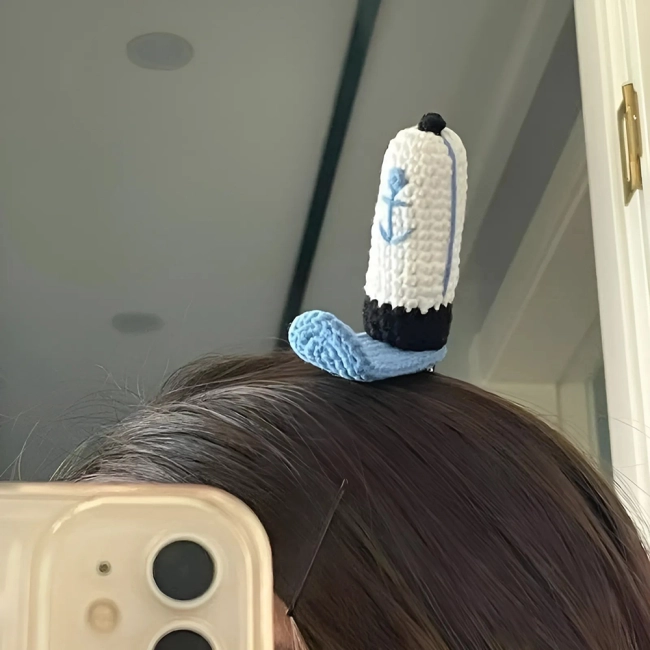 заколка шапочка для волос