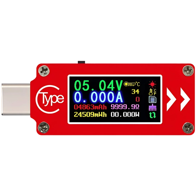 амперметр напруги type-c