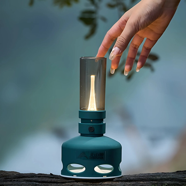 светодиодная лампа в палатку