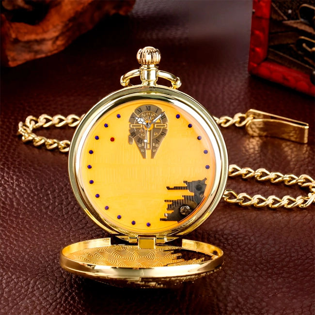 кишеньковий годинник 2 в 1