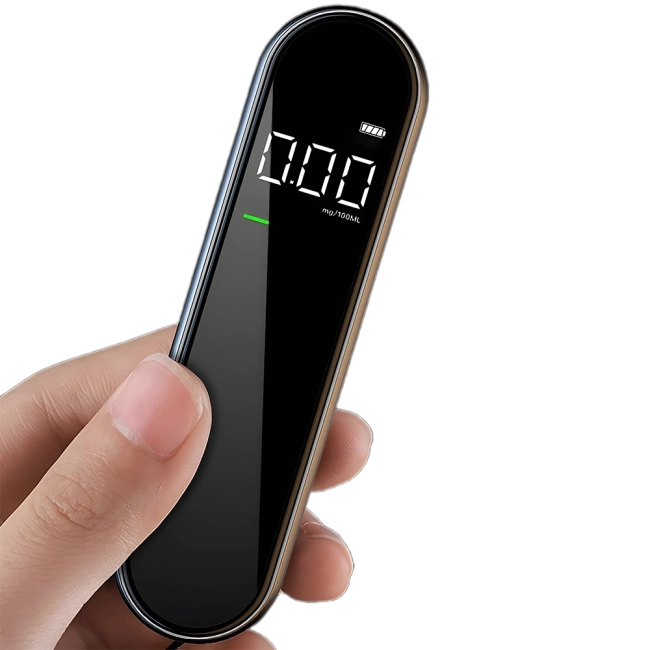 цифровий алкотестер в авто