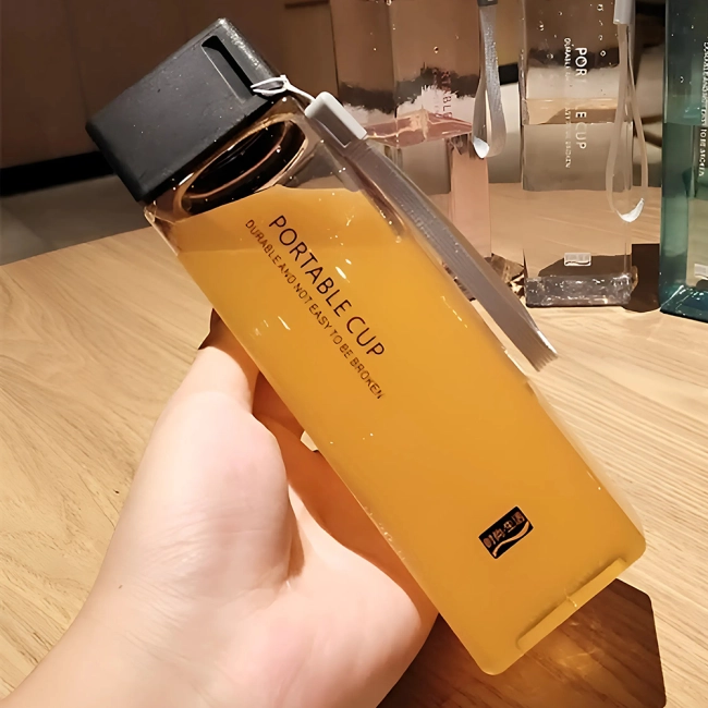 бутылка для воды с ремешком на руку