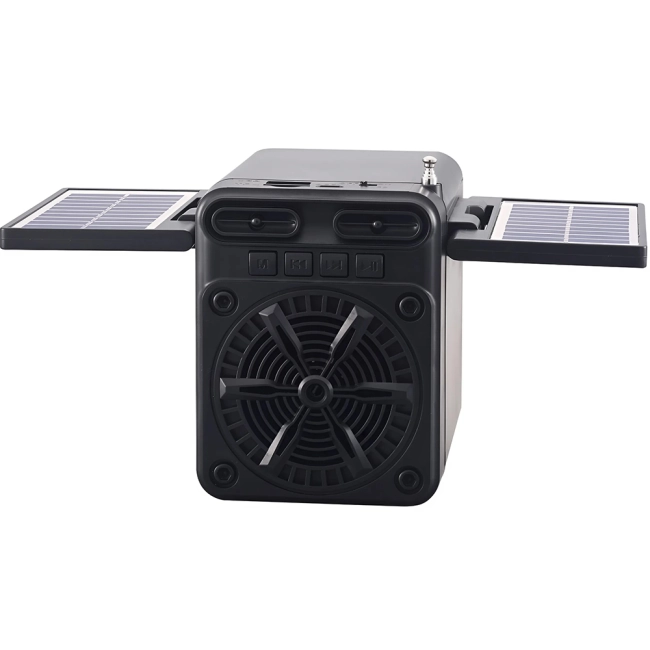 динамік на сонячній батареї