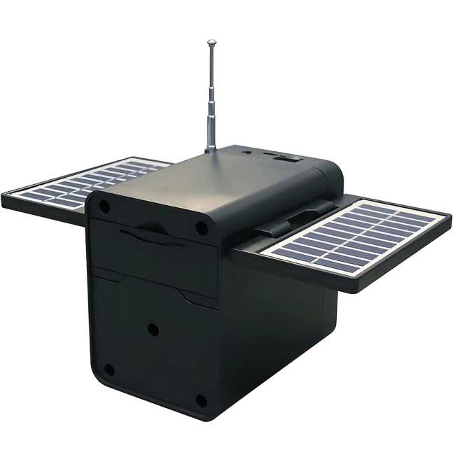 динамік із сонячними панелями