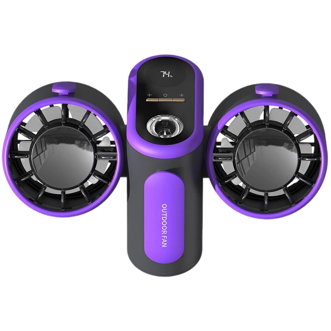 настільний подвійний вентилятор