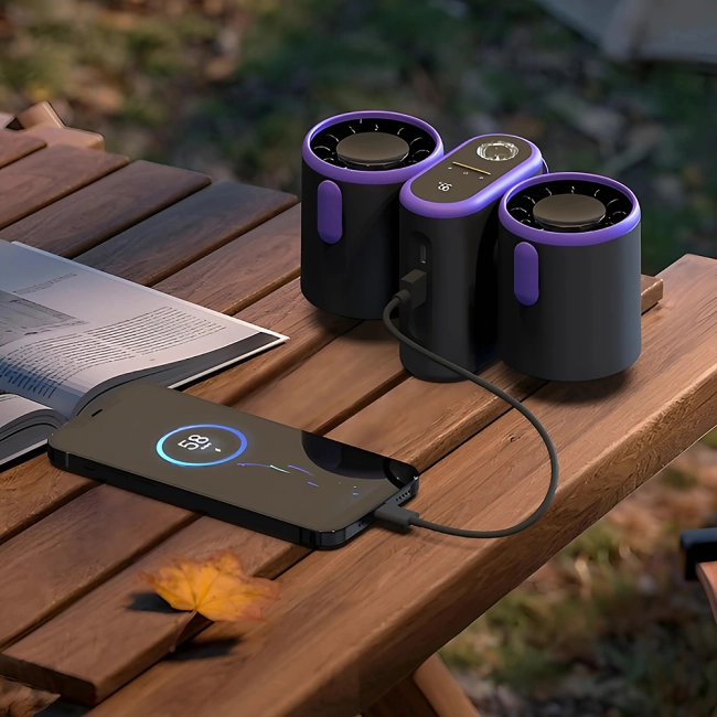 настільний вентилятор від спеки