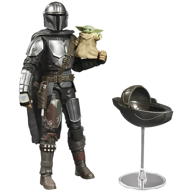 фигурка Мандалорец и Грогу